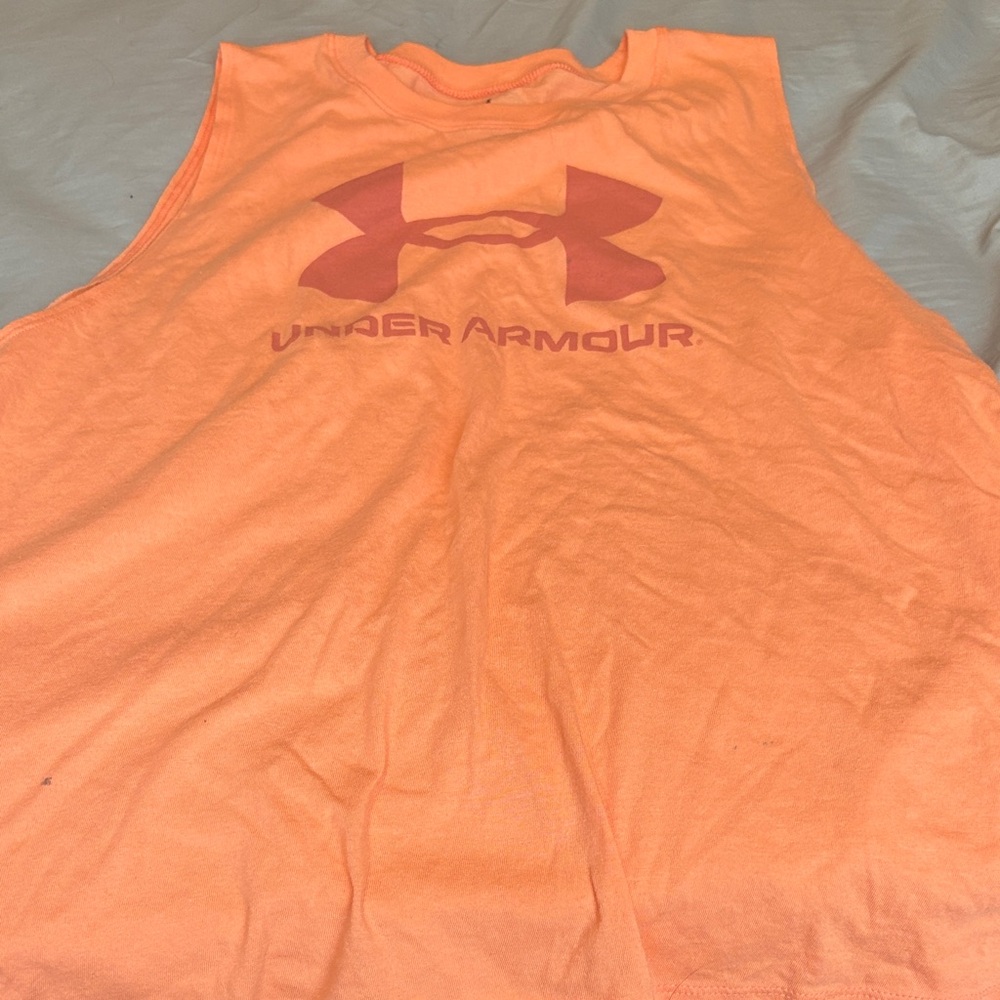 Under Armour Vibrant Orange Tank Top